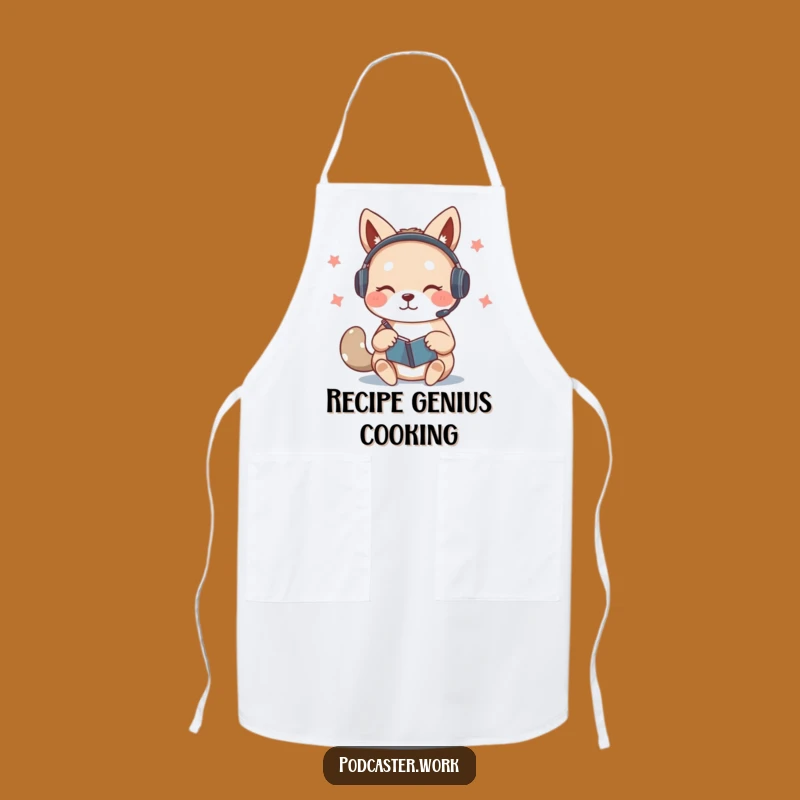 Funny Busy Animal Note-Taker Apron: Kitchen Tasks & Focus Gift