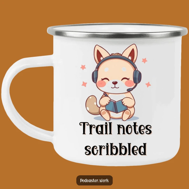Funny Busy Animal Note-Taker Camping Mug: Work & Adventure Gift
