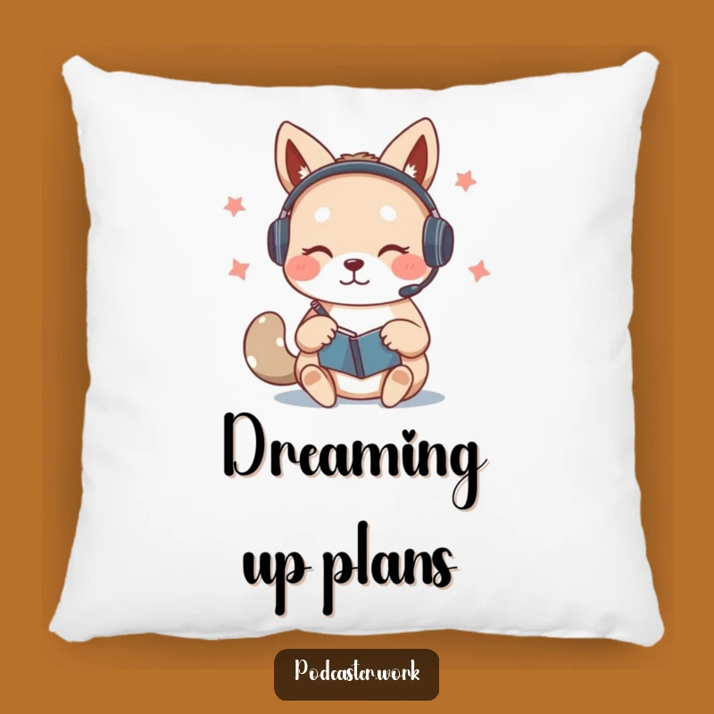 Funny Busy Animal Note-Taker Pillow: Cozy Focused Comfort Gift