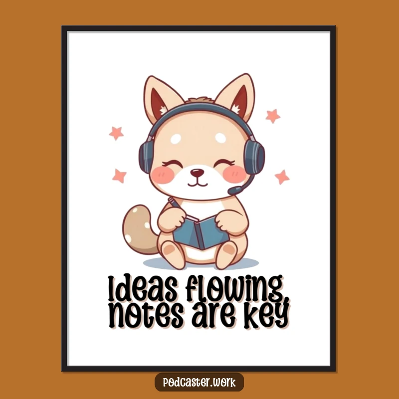 Funny Free Printable Wall Art: Busy Animal Creating Masterpieces!