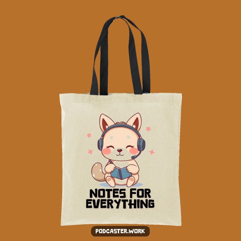 Funny Busy Animal Note-Taker Tote Bag: Carry Your Hustle Gift